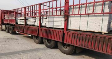 廊坊 白麻荔枝面外墙干挂，工厂装车日常