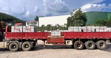 廊坊 芝麻灰花岗岩地铺石出货日常