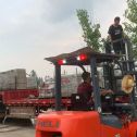 廊坊 黄金麻冰裂纹，地铺石装车