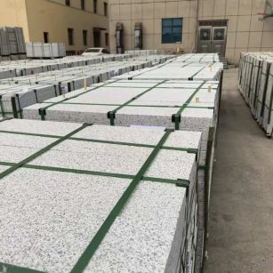 廊坊 白麻花岗岩5.0公分荔枝面地铺石