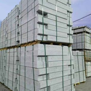 廊坊 芝麻白花岗岩路沿石，路缘石，路肩石，道牙，立缘石，马路牙子，街沿石，侧石等