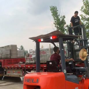 廊坊 黄金麻冰裂纹，地铺石装车