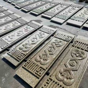 廊坊 黄金麻花岗岩外墙雕刻板