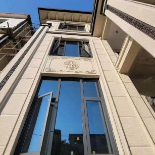 廊坊 黄金麻荔枝面别墅外墙干挂效果展示