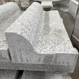 廊坊 白麻花岗岩S型路沿石，路侧石，马路牙子等