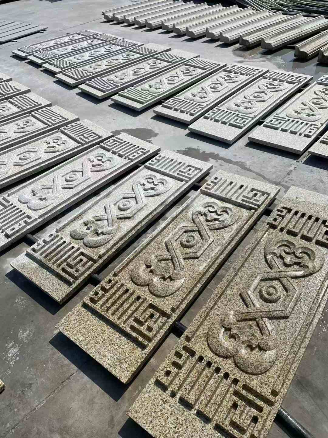 廊坊 黄金麻花岗岩外墙雕刻板