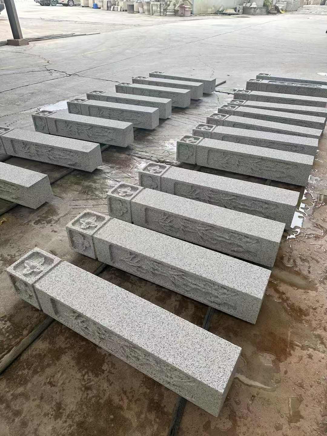 廊坊 白麻方柱雕花防水