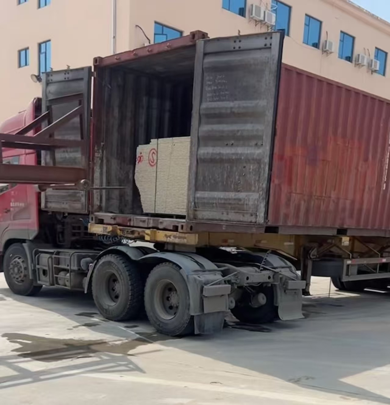 廊坊 黄金麻荔枝面毛板