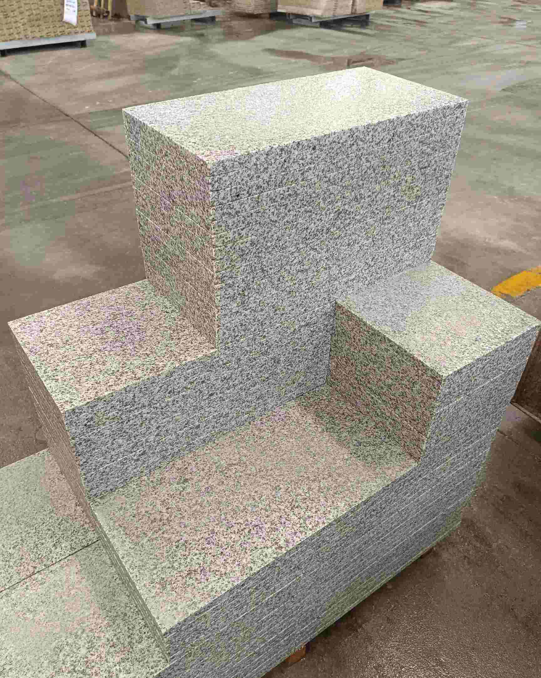 廊坊 白麻花岗岩荔枝面地铺石