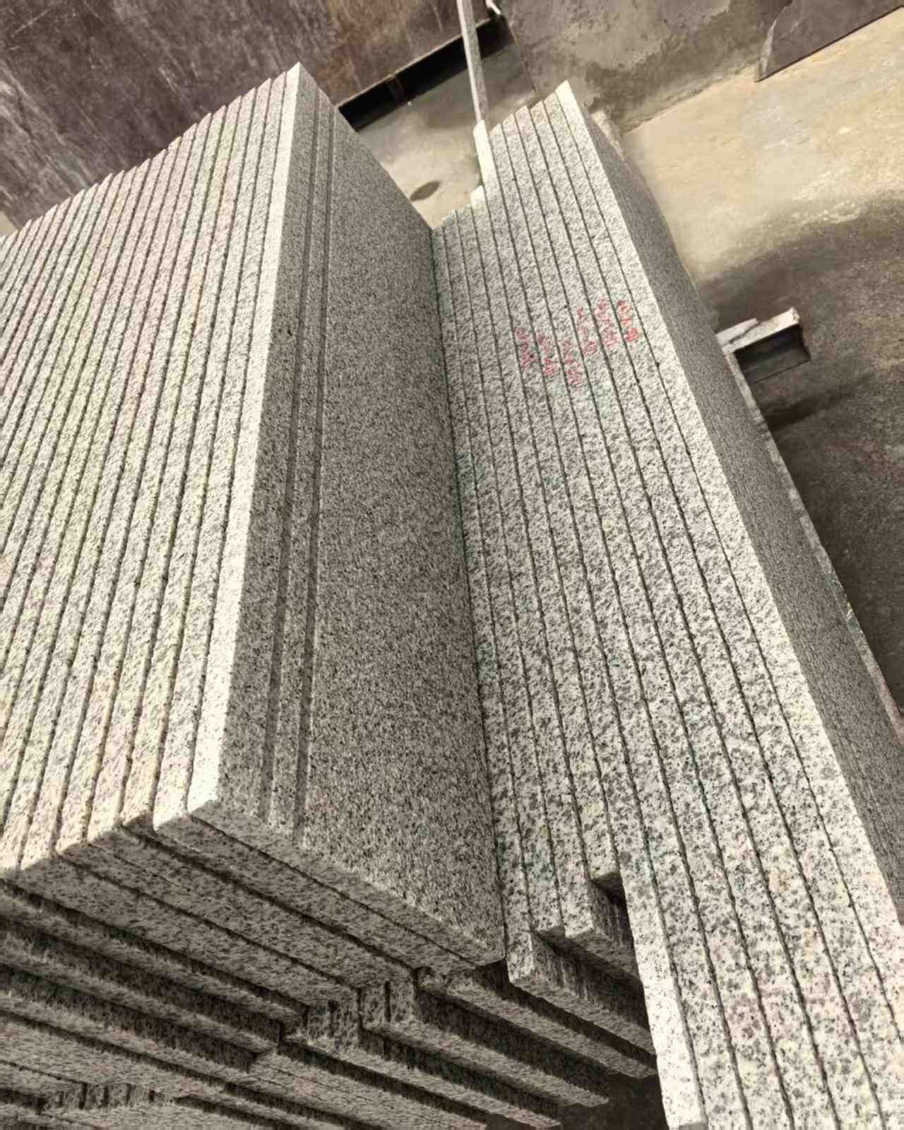 廊坊 白麻荔枝面花岗岩楼梯踏步