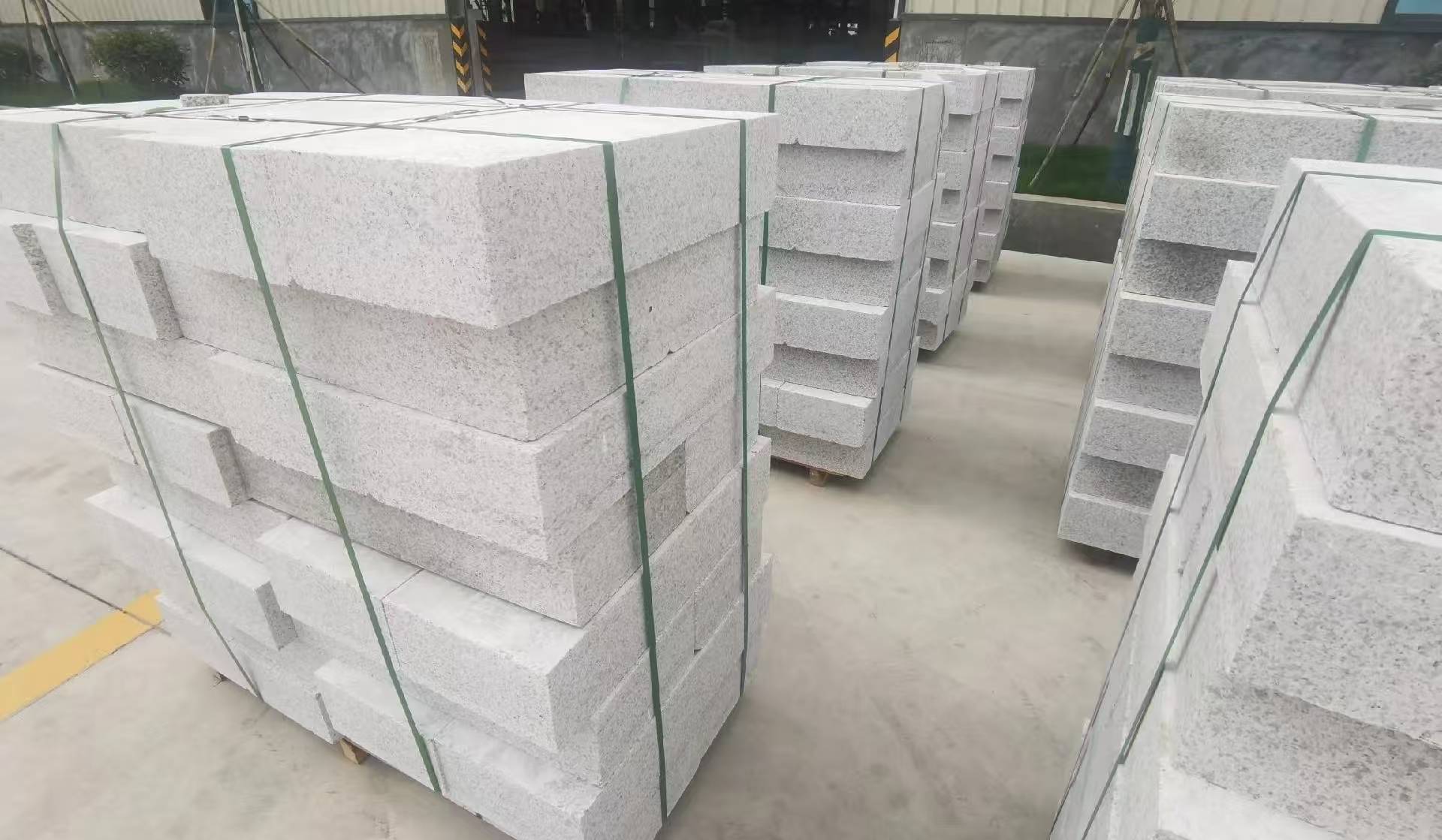 廊坊 白麻花岗岩路沿石，立缘石，平缘石，路牙石，道牙石，马路牙子等